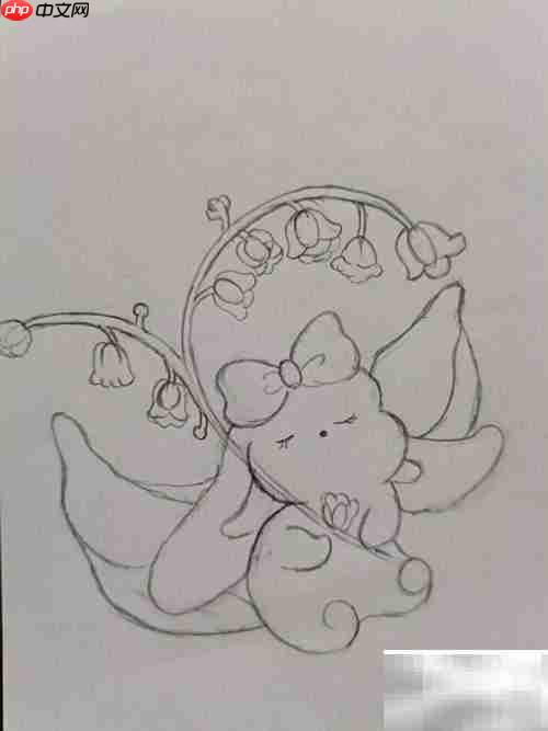 梦幻兔子绘画教程