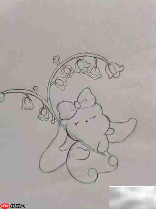 梦幻兔子绘画教程