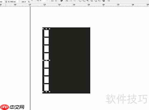 CorelDRAW绘制胶片图标教程
