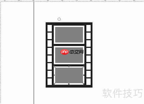 CorelDRAW绘制胶片图标教程