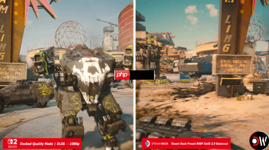 《赛博朋克2077》NS2版对比SD效果视频公开：哪个更加出色？