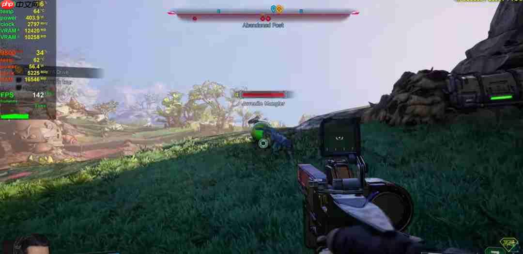 《无主之地4》RTX 5090测试 4K最高画质不到50帧