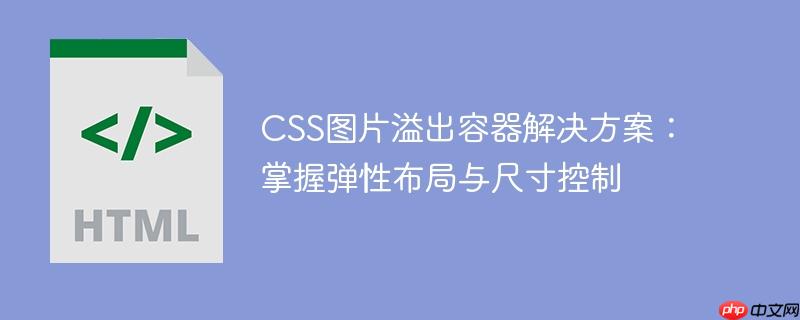 CSS圖片溢出容器解決方案：掌握彈性布局與尺寸控制
