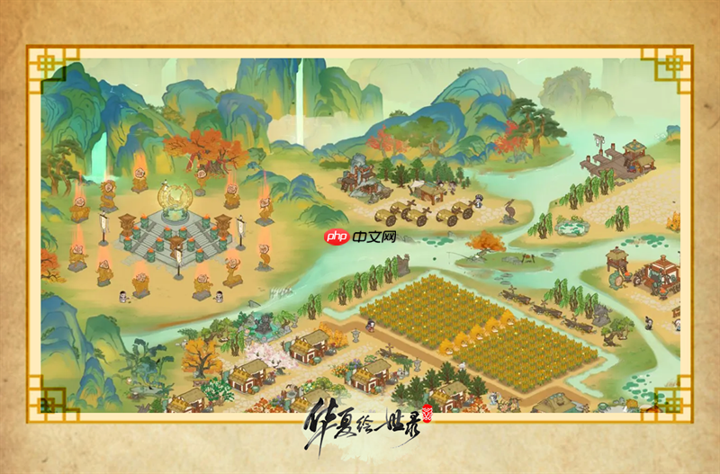 《华夏绘世录》公测正式定档9 月 29 日！执笔绘山河，落墨定千年！