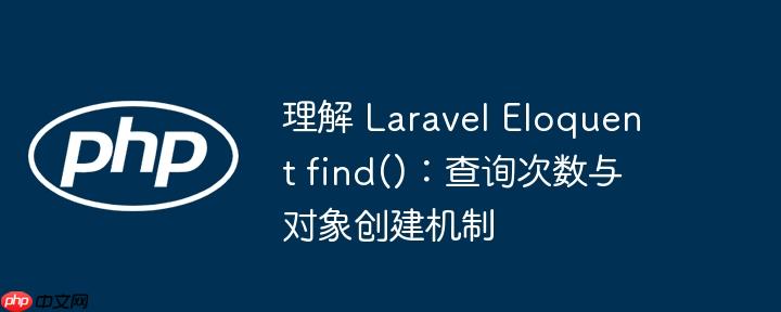 理解 Laravel Eloquent find()：查询次数与对象创建机制