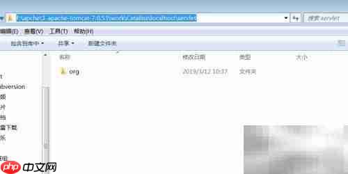 Tomcat设置默认项目方法