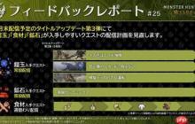 《怪物猎人：荒野》第三弹大更新将调整活动任务：部分限时变常驻 方便玩家刷素材