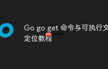 Go go get 命令与可执行文件定位教程