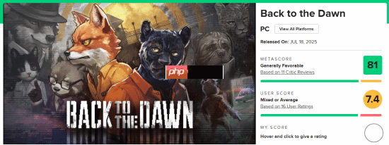 国产好评RPG《动物迷城》将登陆PS5、Switch和Switch2!新增日语和中文配音