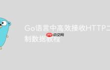 Go语言中高效接收HTTP二进制数据教程