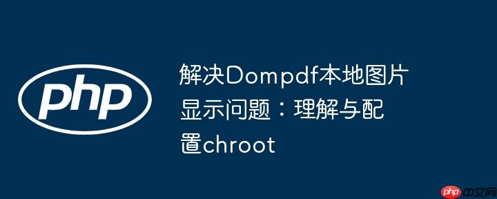 解决dompdf本地图片显示问题:理解与配置chroot