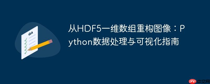 从HDF5一维数组重构图像：Python数据处理与可视化指南
