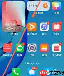 鸿蒙系统应用图标下横线为何消失了