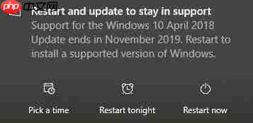 微软向更多设备推送Win10 V1903升级更新通知