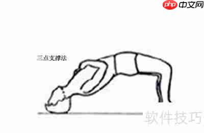 飞燕式锻炼图解