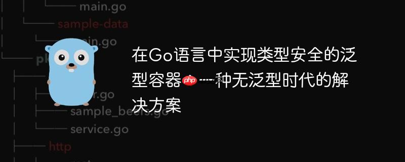 在Go语言中实现类型安全的泛型容器:一种无泛型时代的解决方案