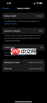 iPhone15Plus手机电池为何不耐用