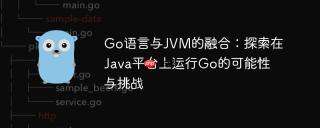 Go语言与JVM的融合：探索在Java平台上运行Go的可能性与挑战