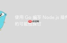 使用 Go 编写 Node.js 插件的可能性探讨