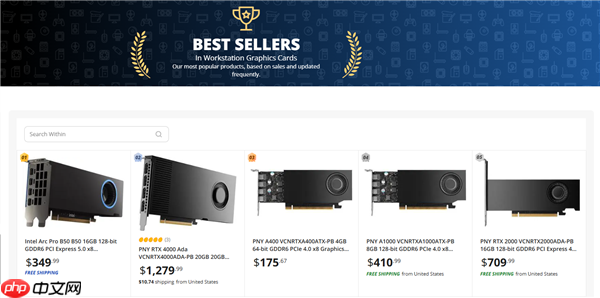 上市十天：Intel锐炫Pro B50火速登顶畅销榜首！16GB大显存2999元