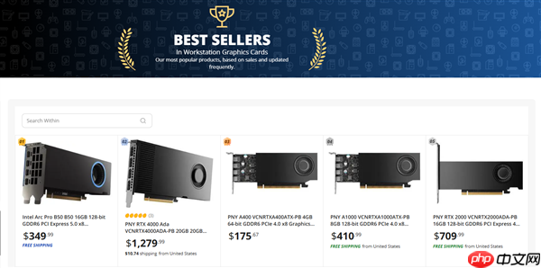 上市十天:Intel锐炫Pro B50火速登顶畅销榜首!16GB大显存2999元