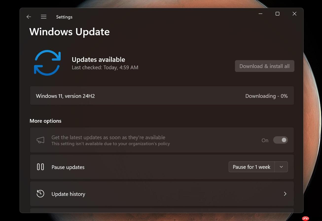 微软修复两项 Bug，让更多 PC 可以升级 Win11 24H2
