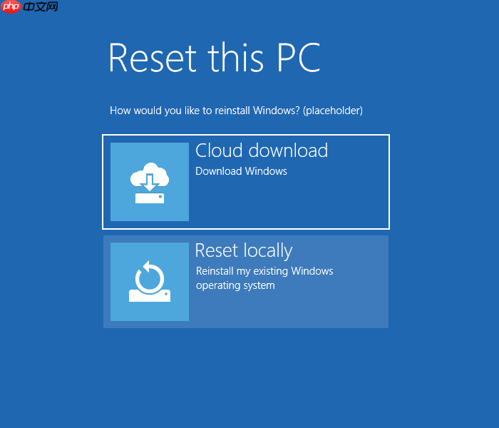 更多关于win10云端重装功能细节曝光
