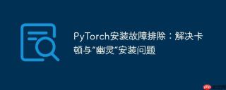 PyTorch安装故障排除：解决卡顿与“幽灵”安装问题