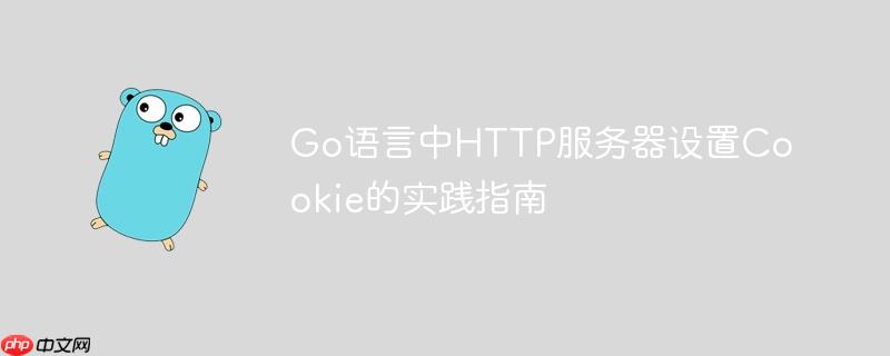 Go语言中HTTP服务器设置Cookie的实践指南
