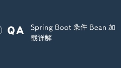 Spring Boot 條件 Bean 加載詳解