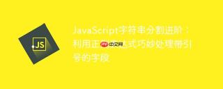 JavaScript字符串分割进阶：利用正则表达式巧妙处理带引号的字段