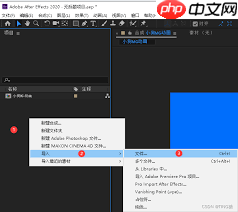 Ae文件如何导出aep格式