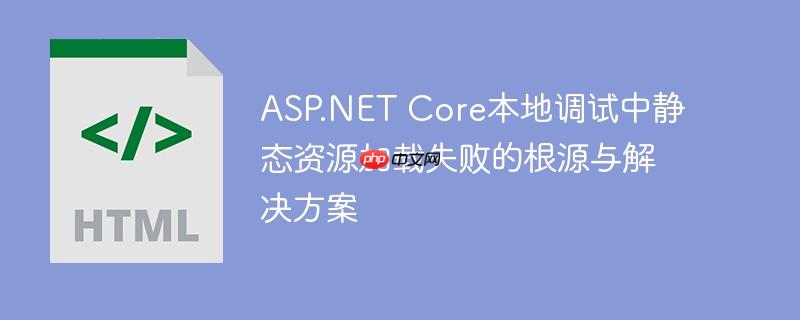 ASP.NET Core本地调试中静态资源加载失败的根源与解决方案