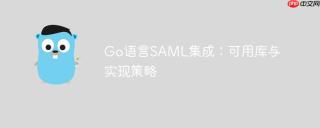Go语言SAML集成：可用库与实现策略