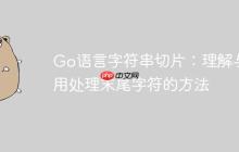 Go语言字符串切片：理解与惯用处理末尾字符的方法