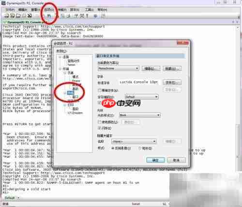 Secure CRT背景字体设置方法