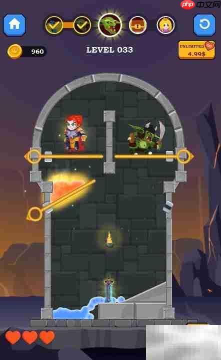 Castle Hunter 33关通关攻略