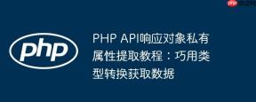 PHP API响应对象私有属性提取教程：巧用类型转换获取数据