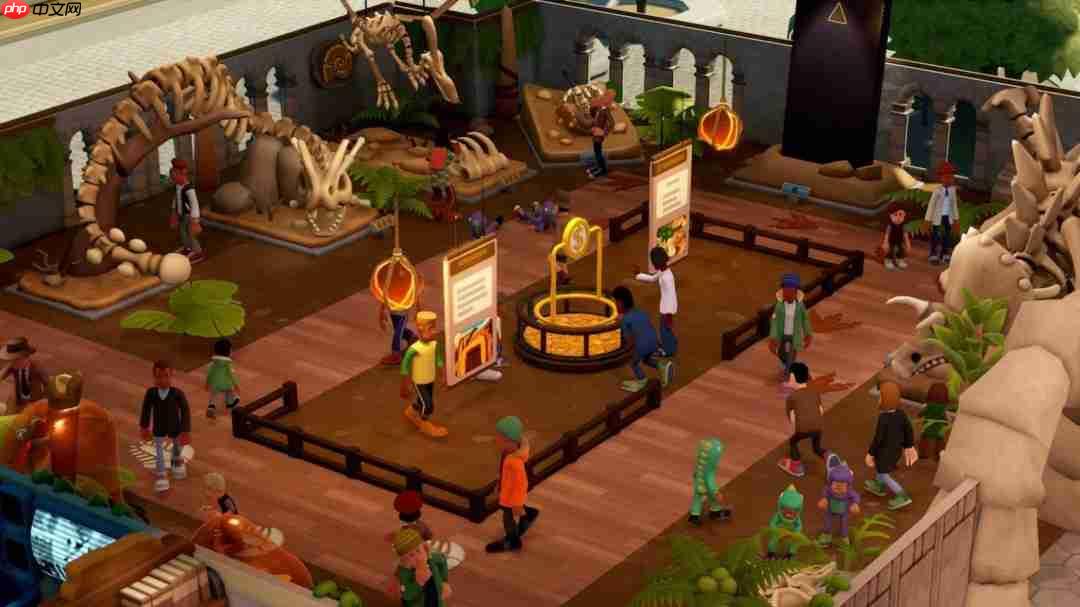 《双点博物馆》10月29日登陆Switch 2 好评模拟名作