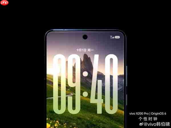 vivo X300系列首发！OriginOS 6官宣10月10日发布