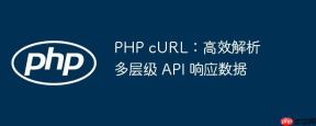 PHP cURL：高效解析多层级 API 响应数据