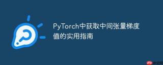 PyTorch中获取中间张量梯度值的实用指南