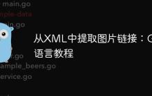 从XML中提取图片链接：Go语言教程