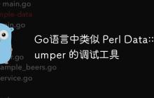 Go语言中类似 Perl Data::Dumper 的调试工具