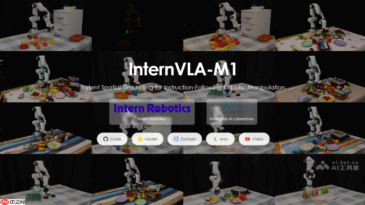 InternVLA·M1— 上海AI Lab开源的具身双系统操作大模型