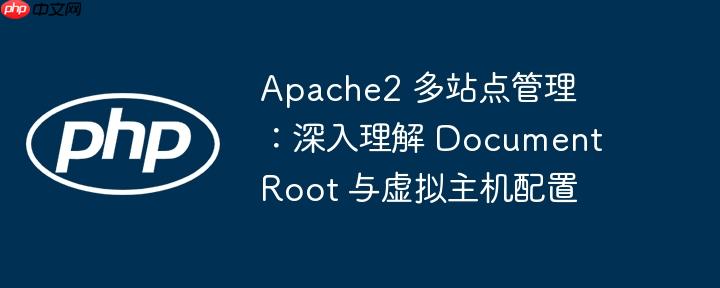 Apache2 多站点管理:深入理解 DocumentRoot 与虚拟主机配置