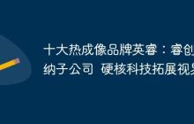 十大热成像品牌英睿：睿创微纳子公司  硬核科技拓展视界