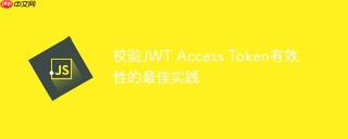 校验JWT Access Token有效性的最佳实践