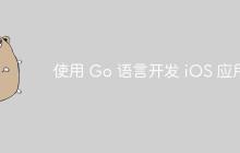 使用 Go 语言开发 iOS 应用