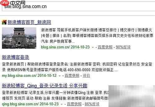 高级搜索指令site用法详解